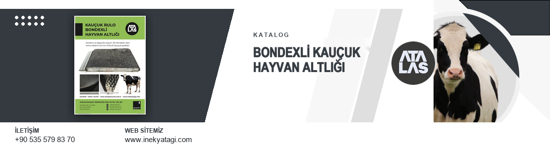 Bondexli Kauçuk Hayvan Altlığı Kataloğu